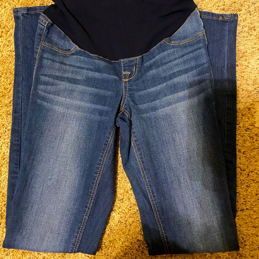 Full Panel Maternity Skinny Jeans